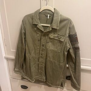 Free People Sage Green jacket